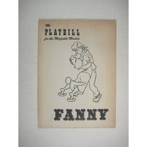 Fanny Belasco Theatre Playbill December 1955 Ezio Pinza Walter Slezak Henderson